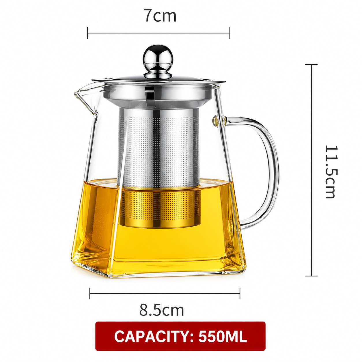 Filter and separate tea water