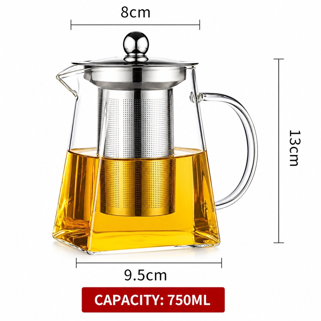Filter and separate tea water