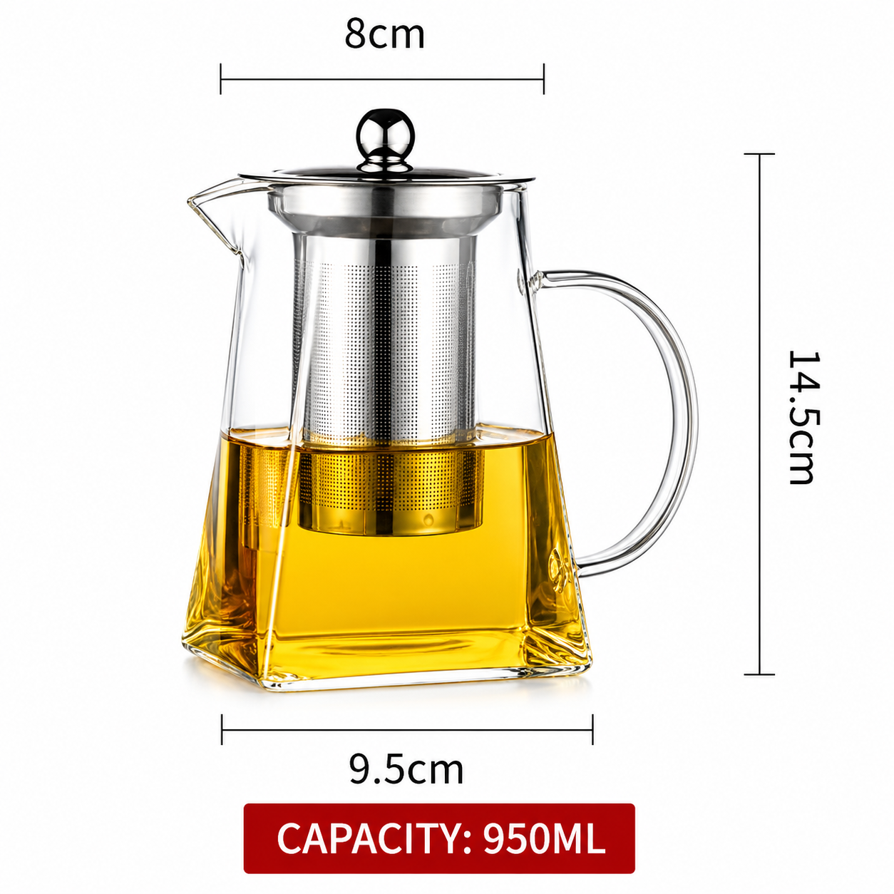 Filter and separate tea water