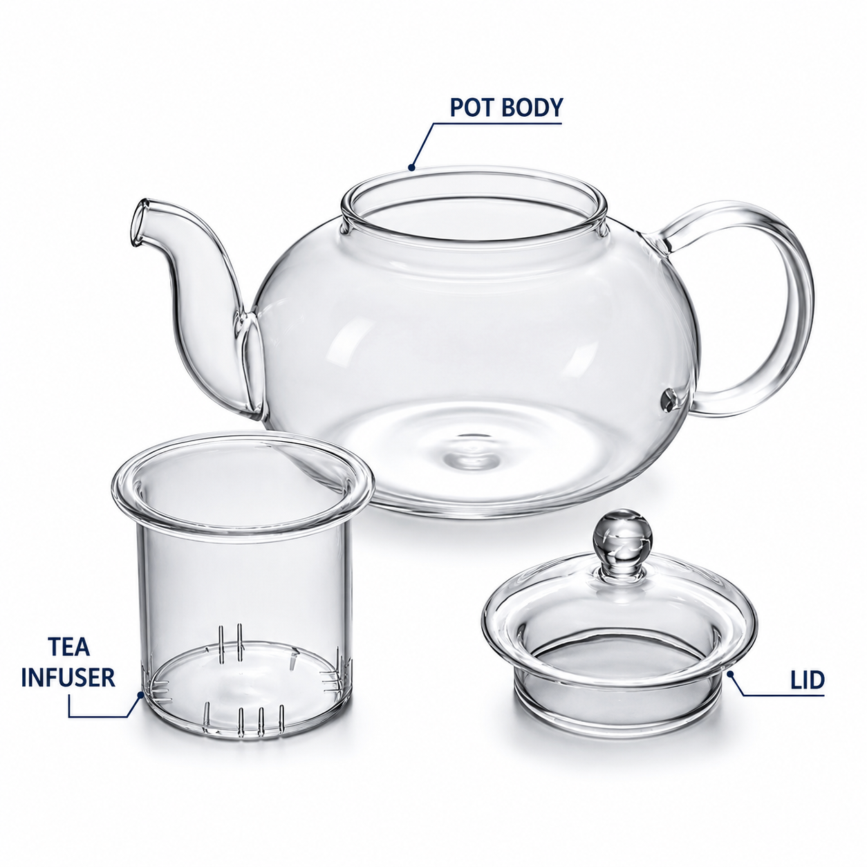 flower teapot