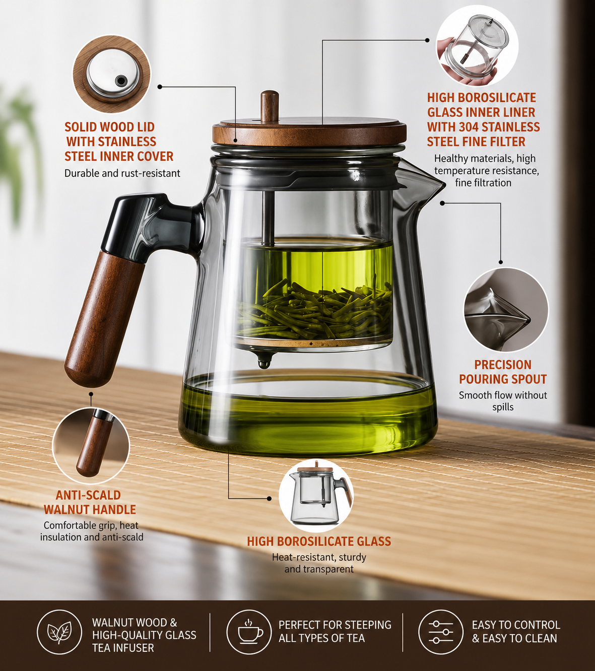 Floating teapot