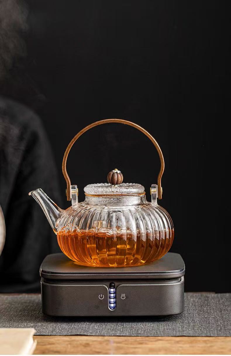 pumpkin teapot