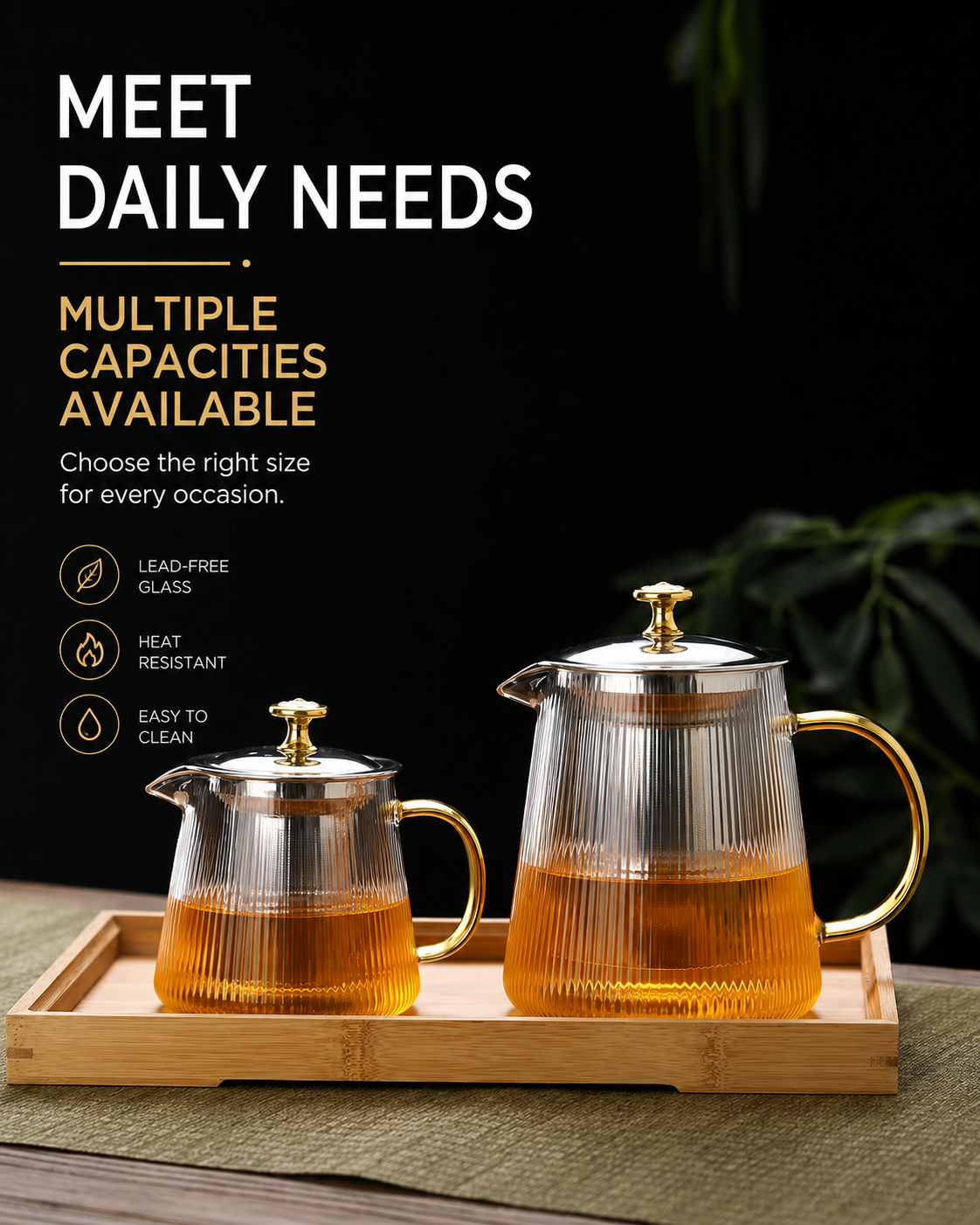 Striped Teapot
