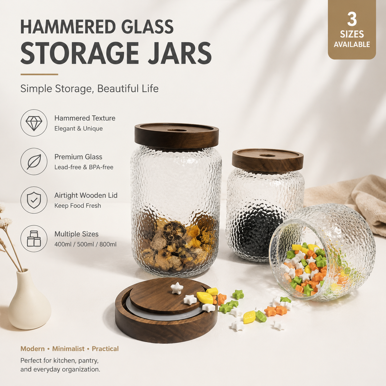 Hammer patterned storage tank
