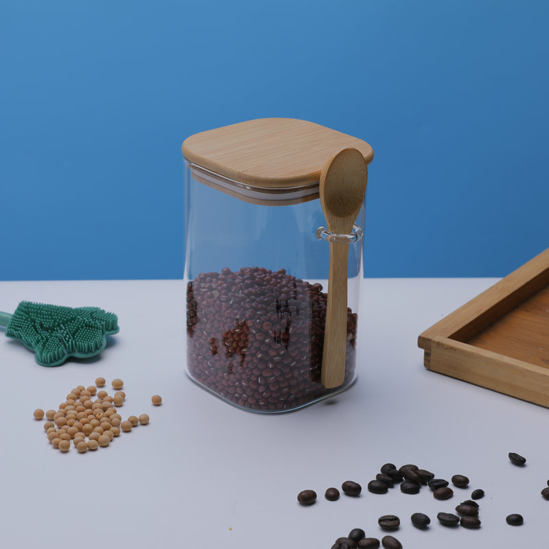 Storage jar with spoon