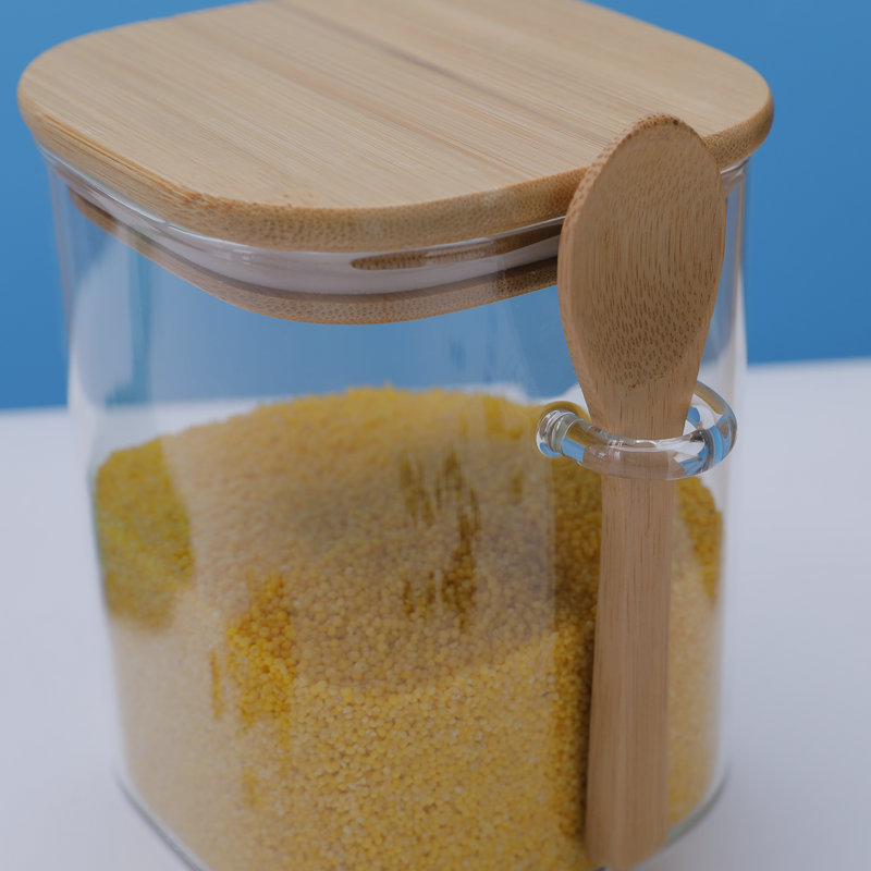 Storage jar with spoon