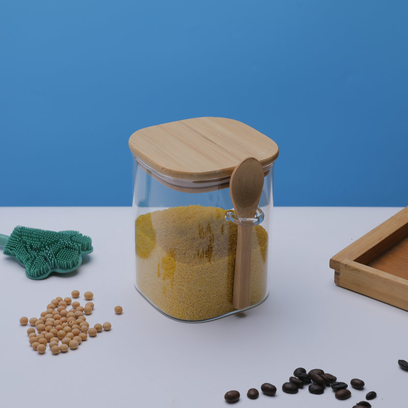 Storage jar with spoon