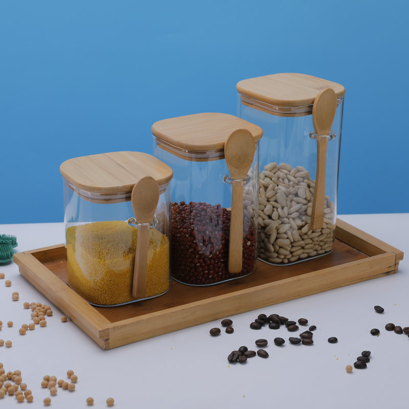 Storage jar with spoon