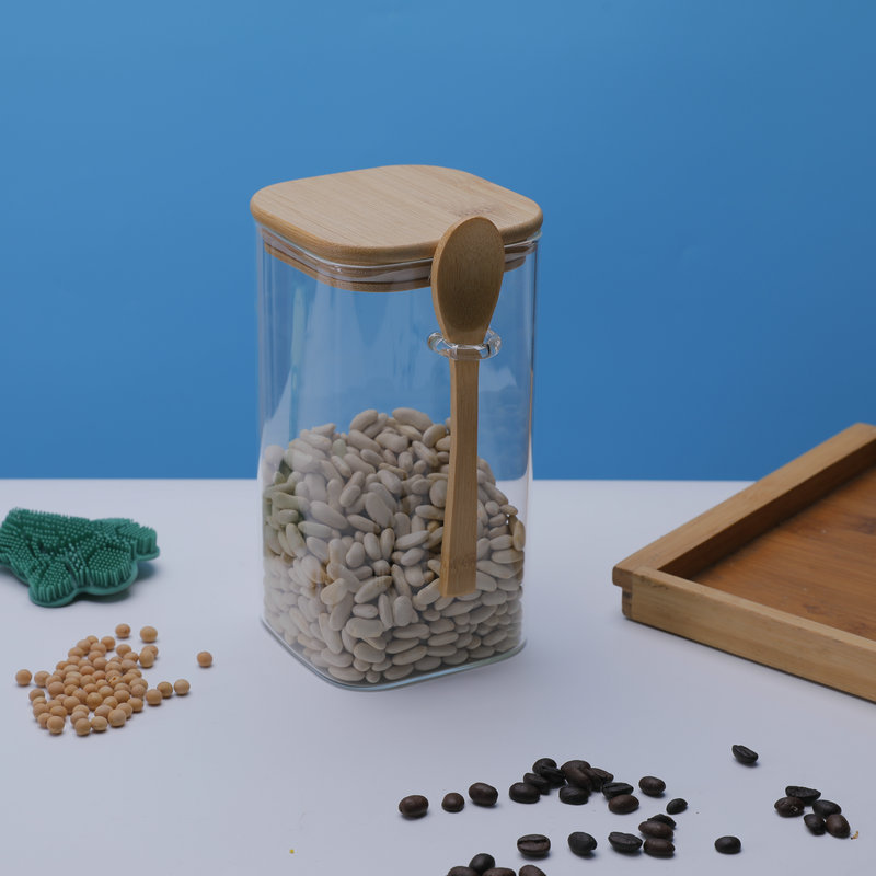 Storage jar with spoon