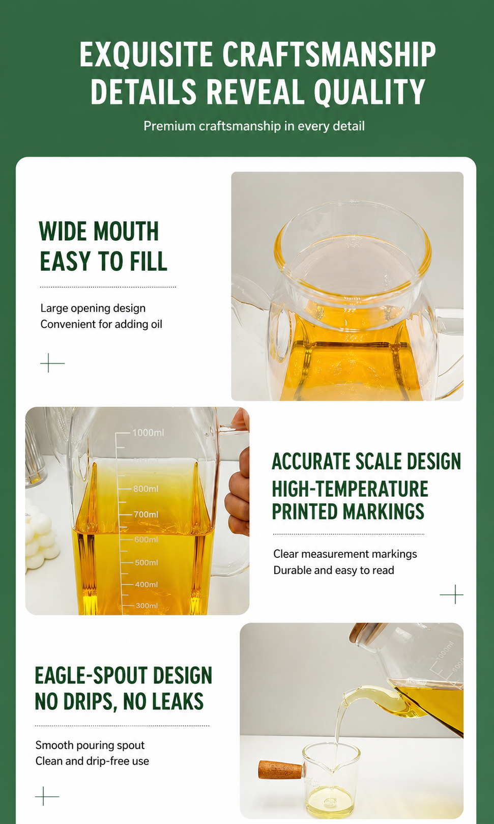 Square oil pot