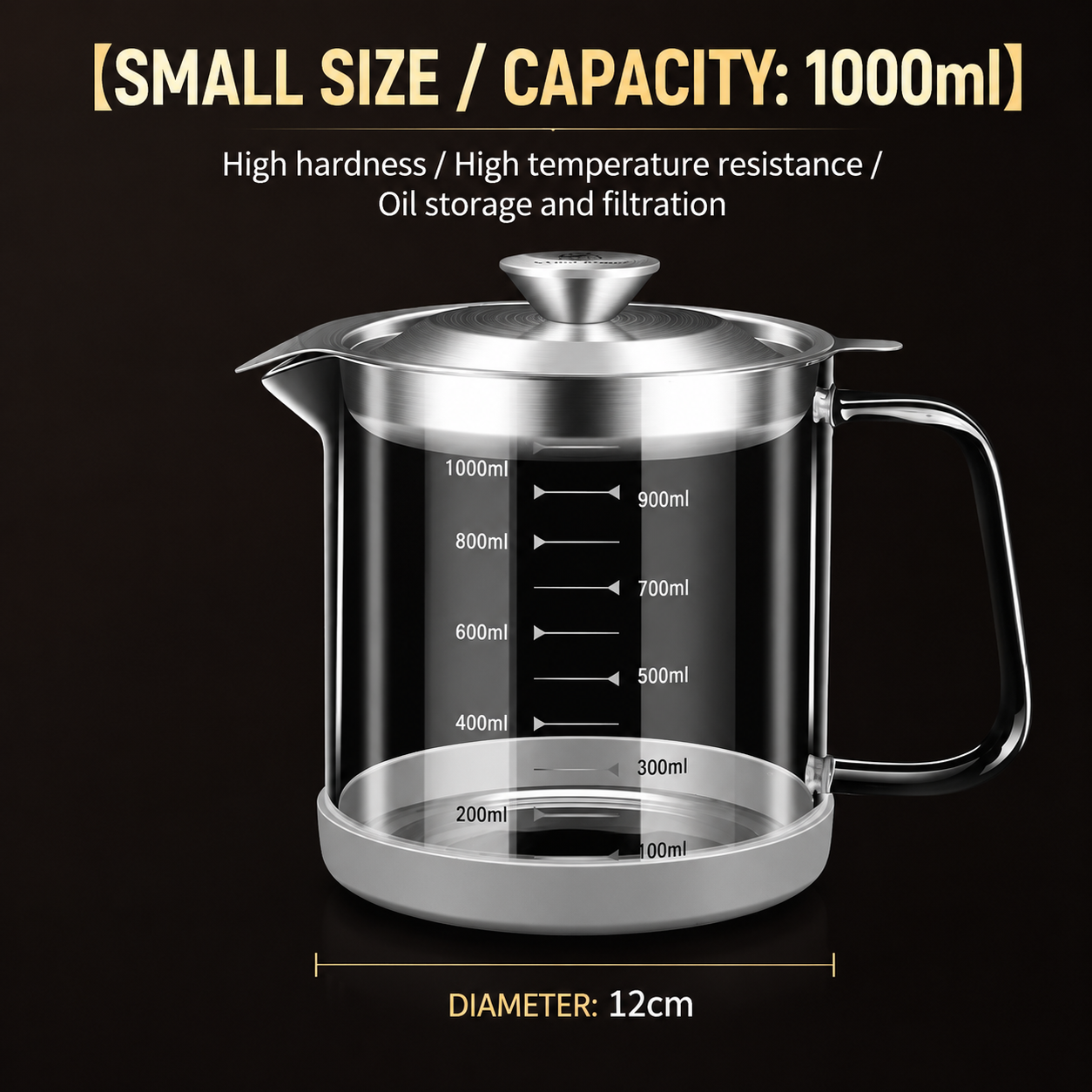 Filter oil pot