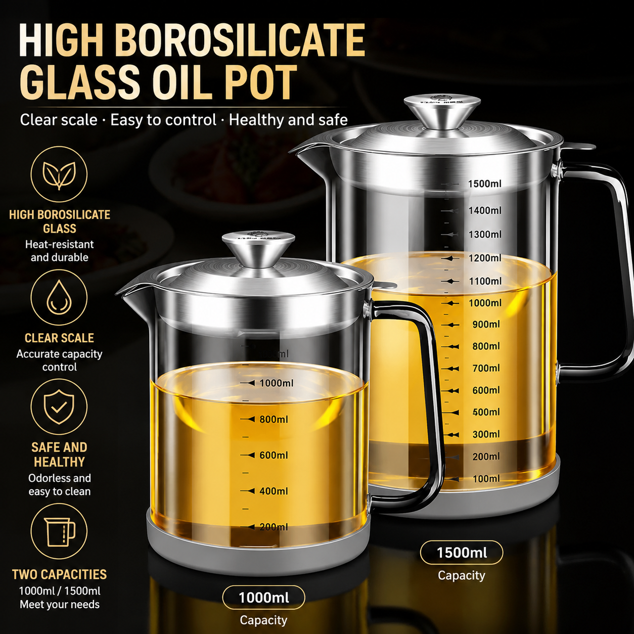 Filter oil pot
