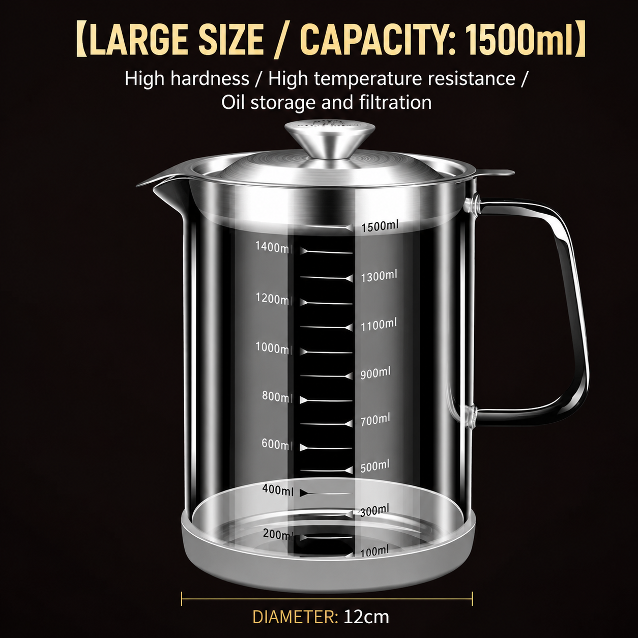 Filter oil pot