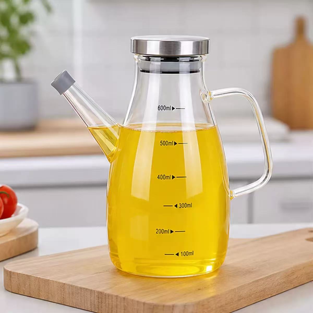 Leaf oil pot