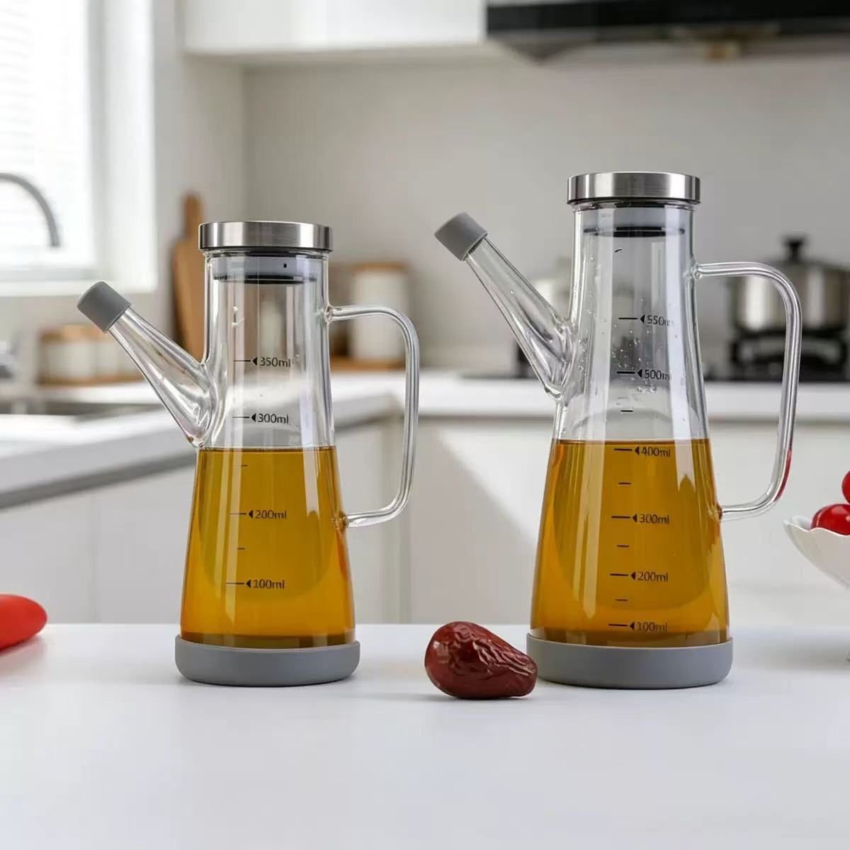Straight oil pot
