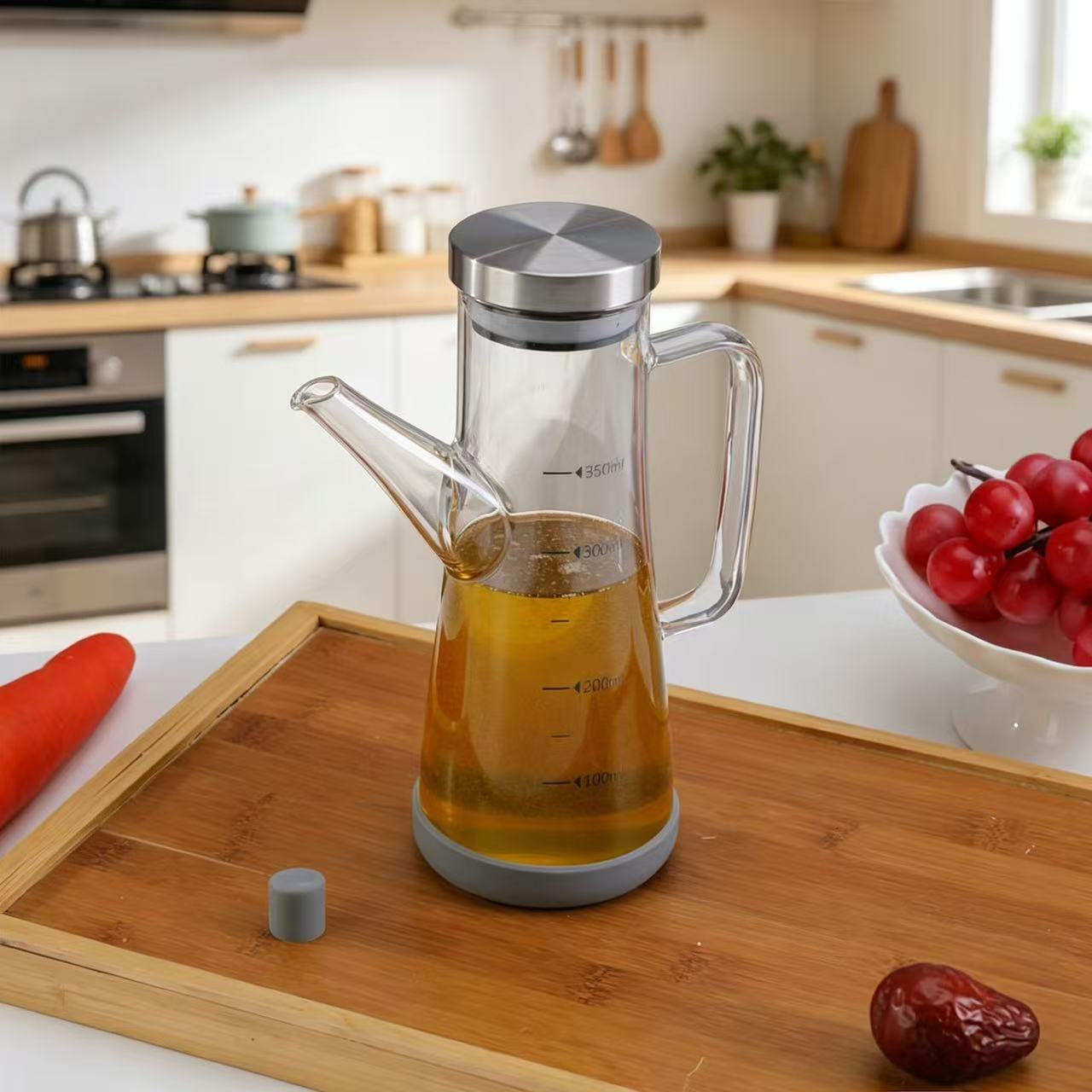 Straight oil pot
