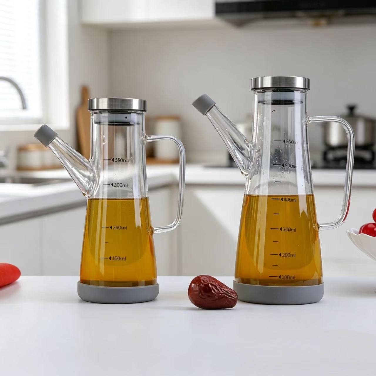 Straight oil pot