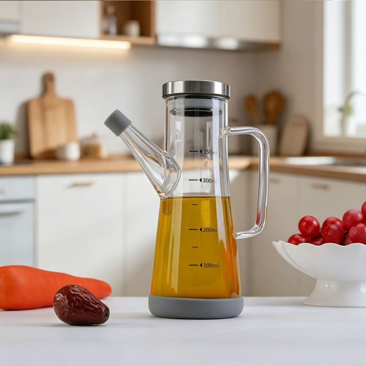 Straight oil pot