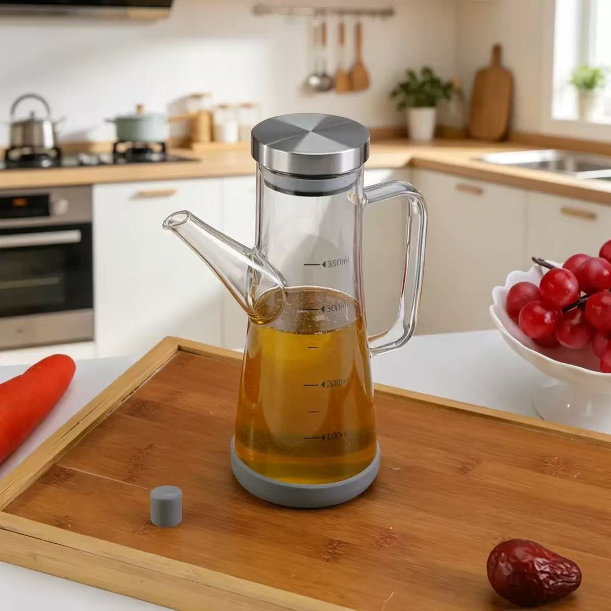 Straight oil pot