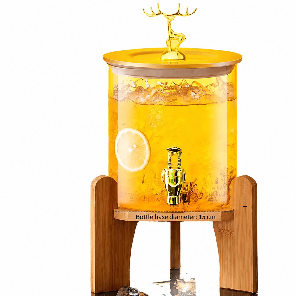 Round wine barrel