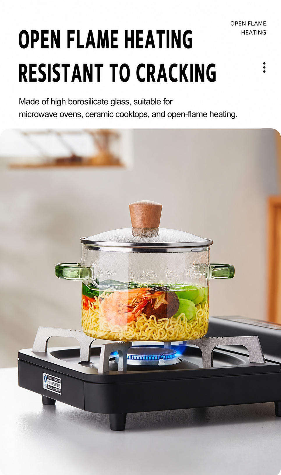 Double-handled pot