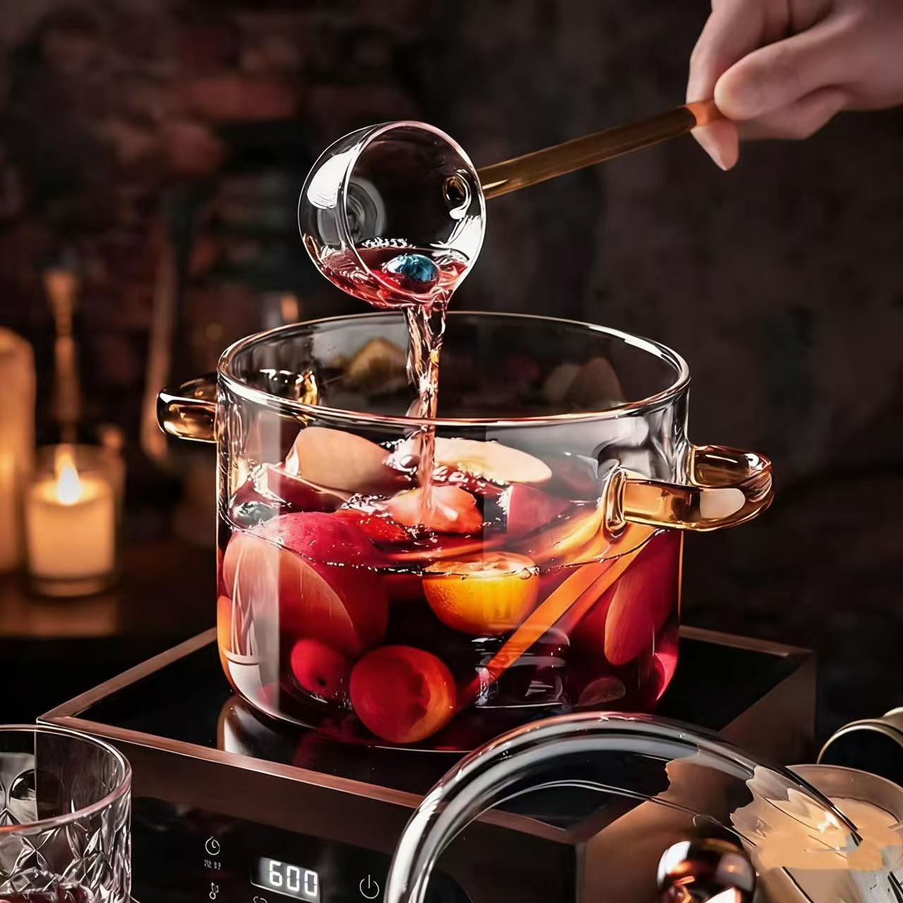 Double-handled pot