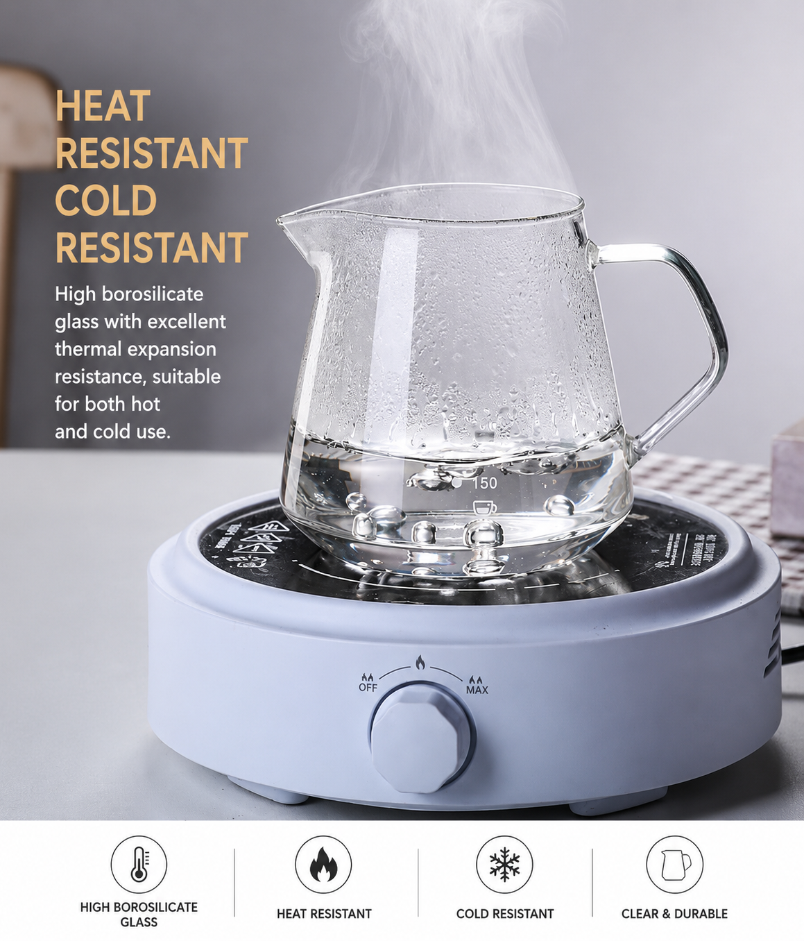 Pour-over coffee pot