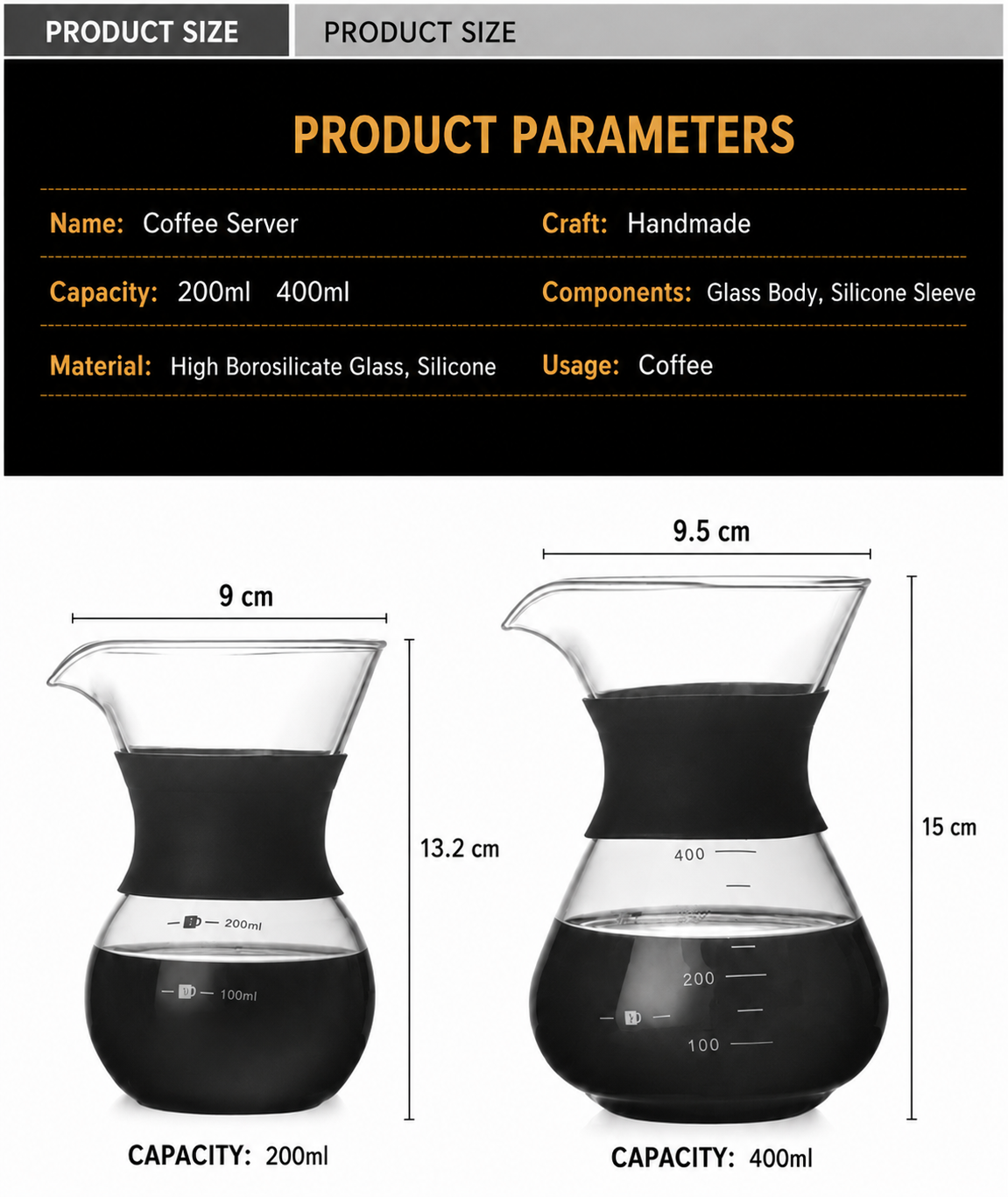 Integrated coffee pot