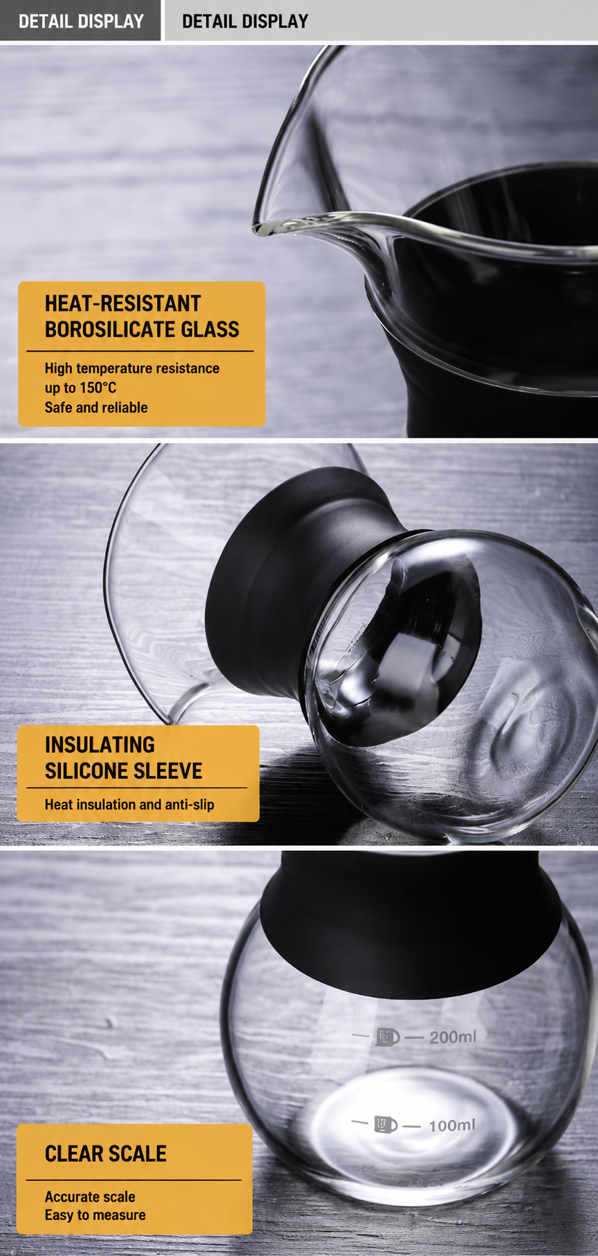 Integrated coffee pot