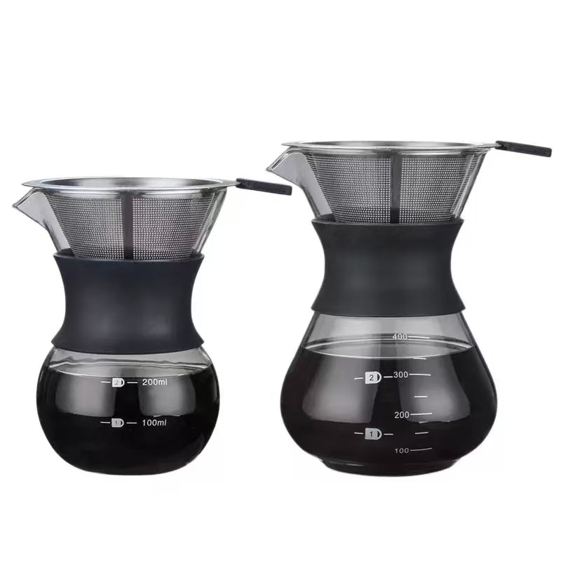 Integrated coffee pot