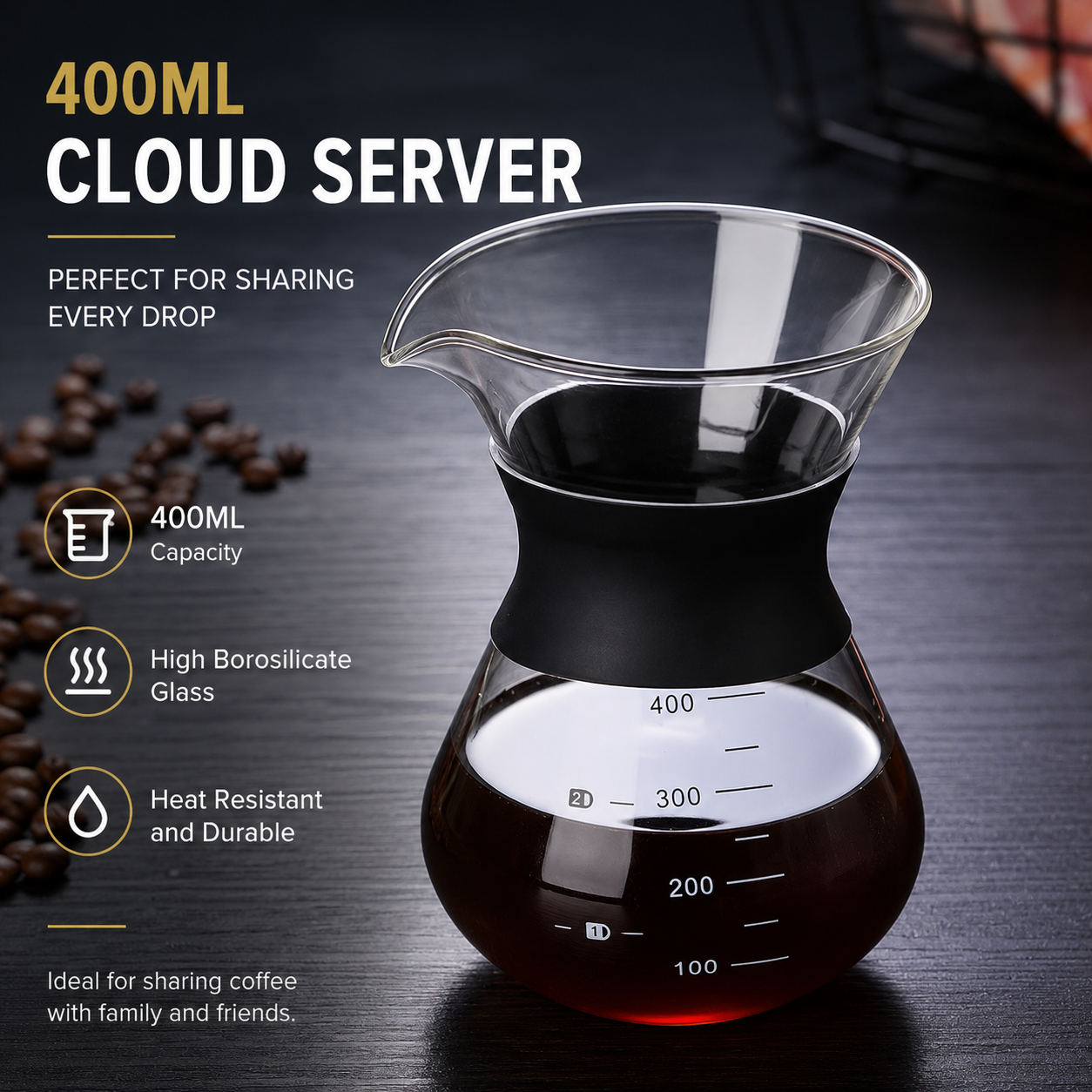 Integrated coffee pot