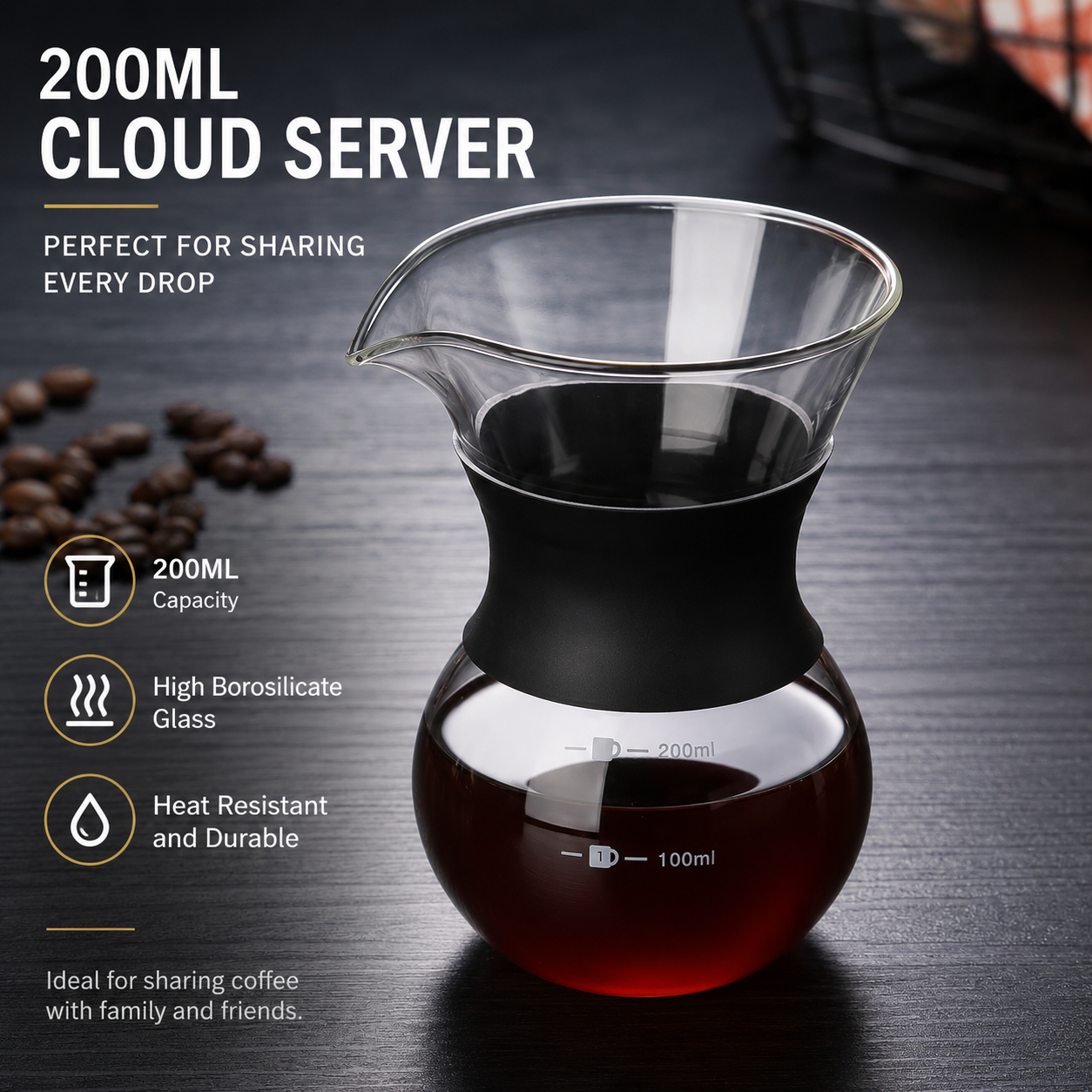 Integrated coffee pot