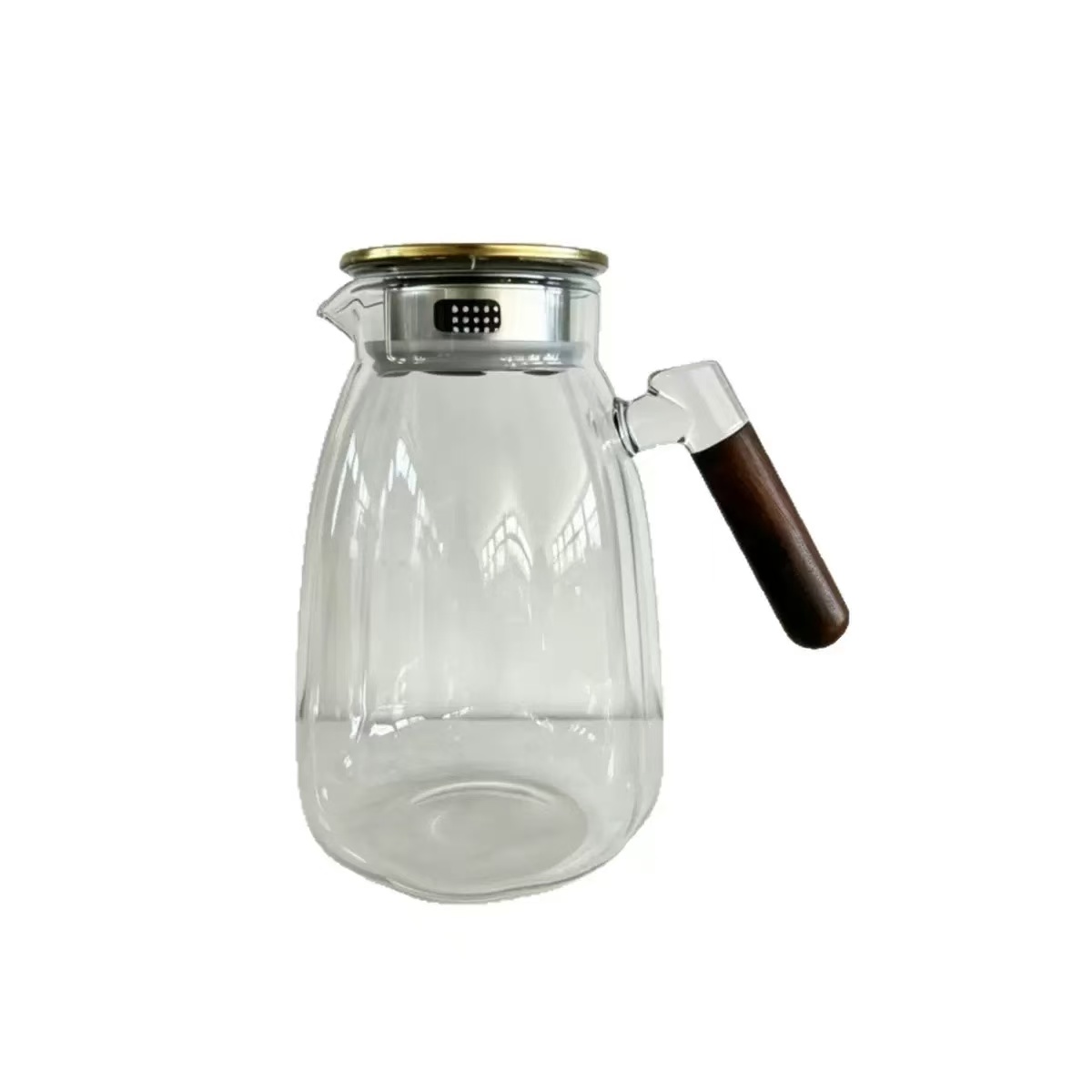 Walnut wood kettle