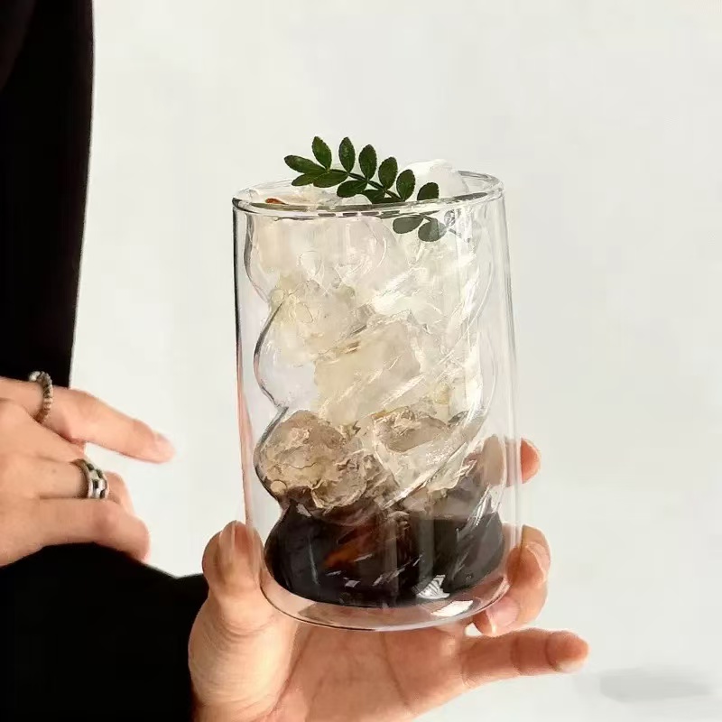 Pineapple double layered cup