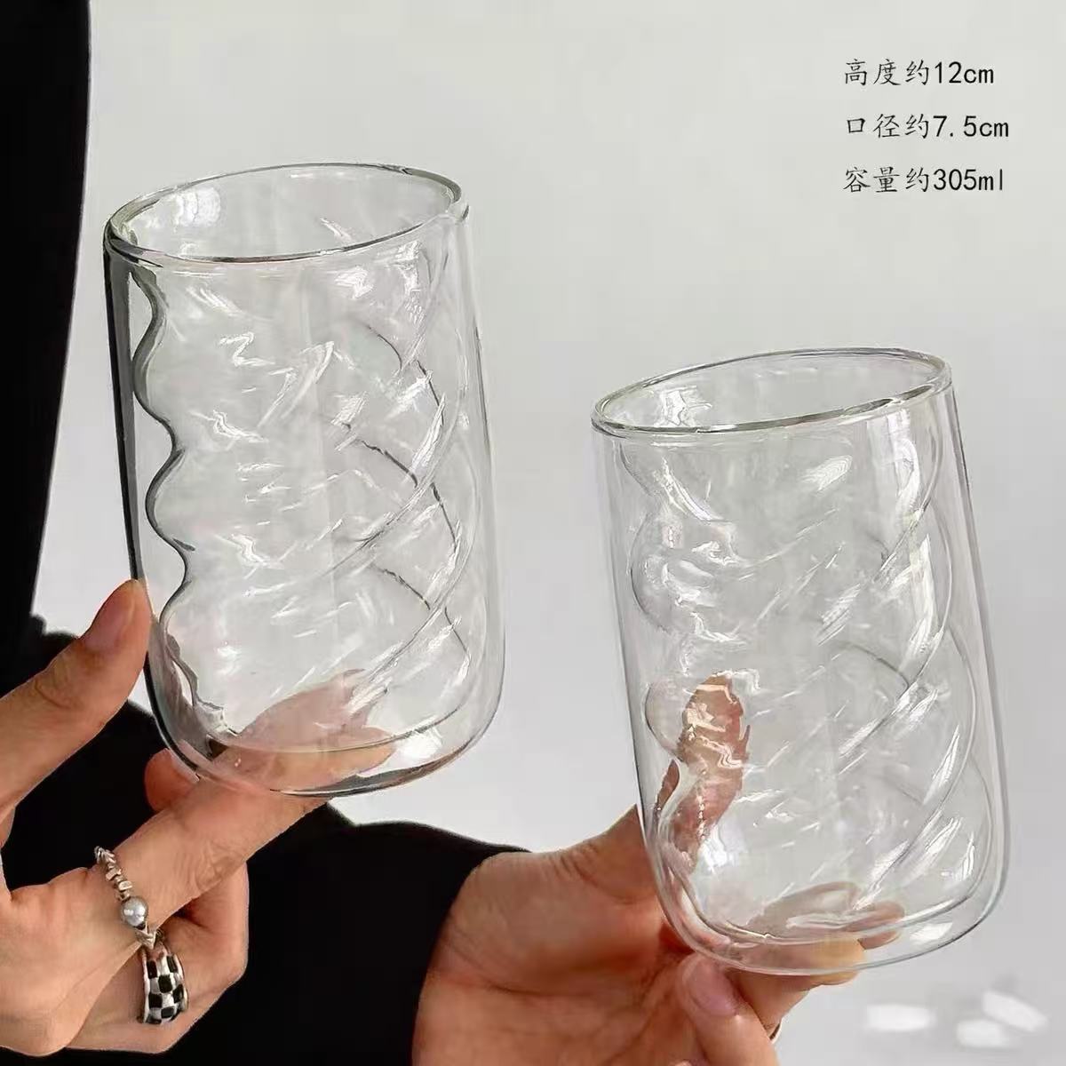 Pineapple double layered cup