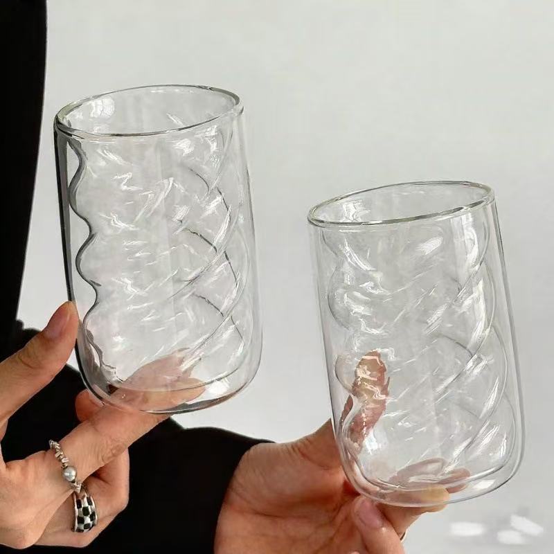 Pineapple double layered cup