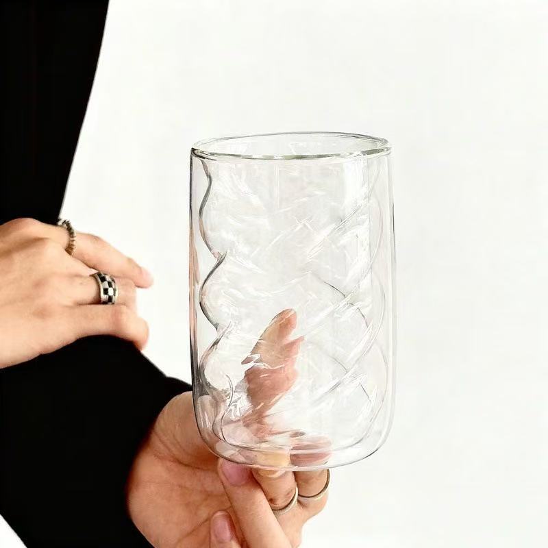 Pineapple double layered cup