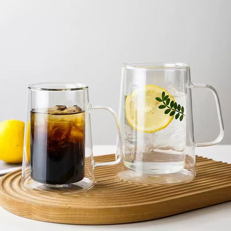 Elegant double layered cup