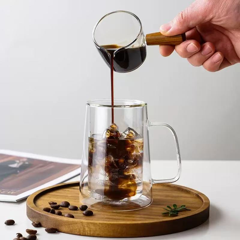 Elegant double layered cup